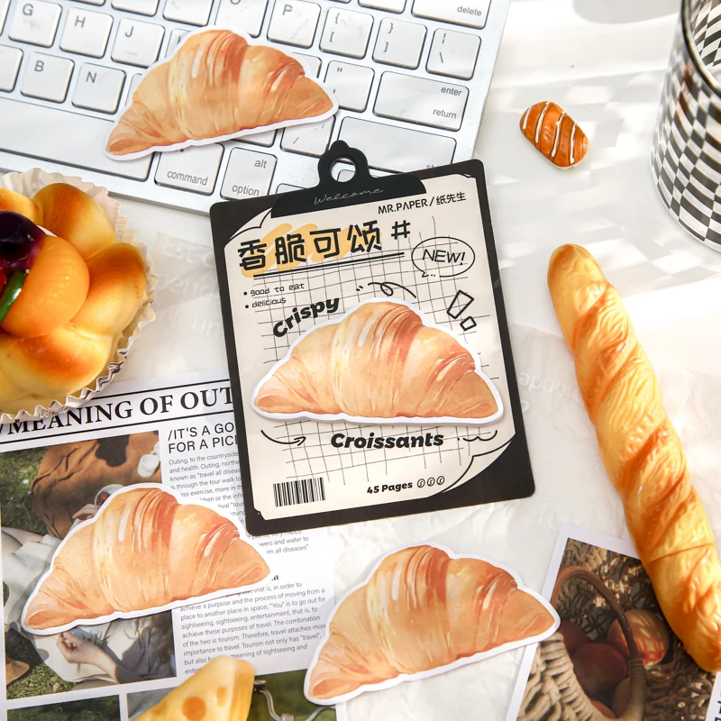 Doce e Mellow Fragrance Series Paper, Creative Simplicity Material Package, Message Paper, Memo Pad, 6 Pacotes por Lote