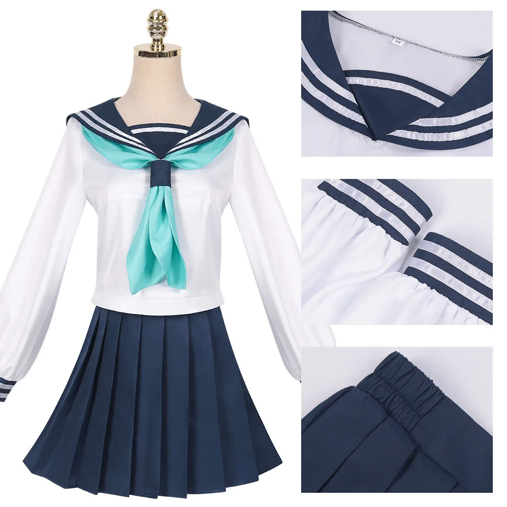 Kanako Naoko Naoko Eyeing Cos Suit Sailor Suit Kanako Naoko مجموعة كاملة من بدلات الرسوم المتحركة التأثيرية #2
