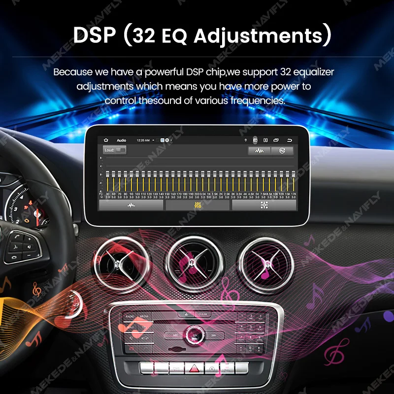 Car DVD Stereo For Mercedes Benz A CLA GLA Class W176 C117 X156 2013-2018 4G LTE Auto Video Multimedia Touch Screen Carplay