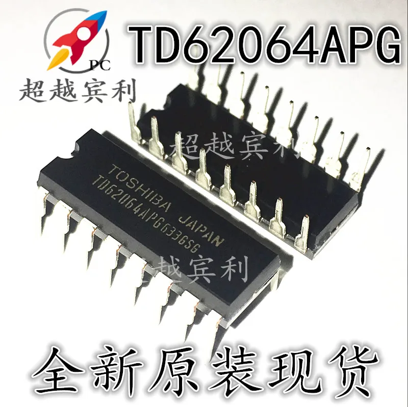 

20pcs original new TD62064AP TD62064APG DIP16 pin Darlington driver chip IC