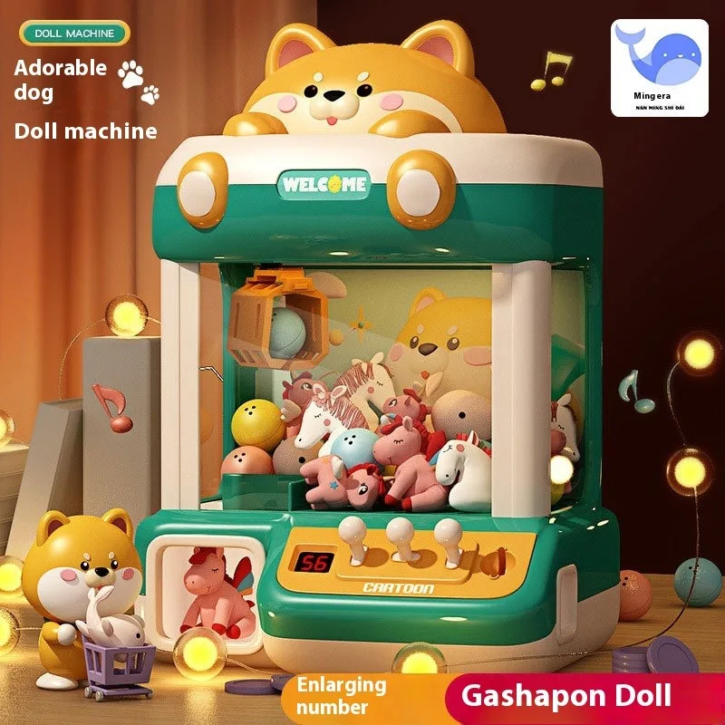 Oversized klauwmachine clip pop twist ei klein huishoudelijk muziekverlichting kindercadeau speelgoed meisje jongens