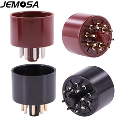 8Pin Tube Socket  S8AES Bakelite Tube Base For KT88 KT66 6550 EL34 6L6 6V6 GZ34 Vacuum Tube Amplifier Vintage Audio HIFI DIY