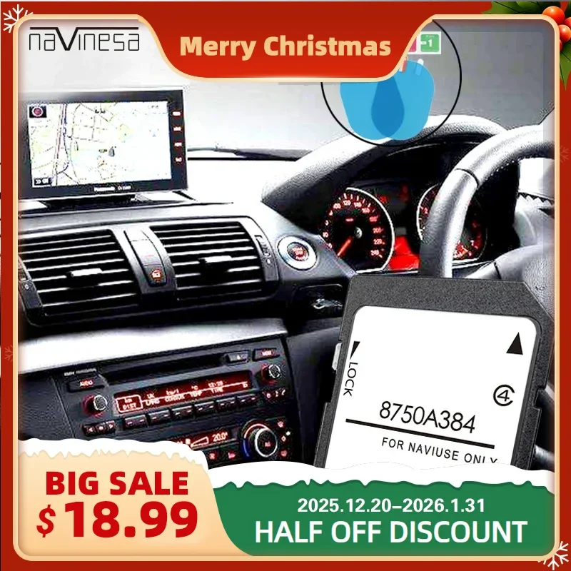 Карты Европы и Великобритании для Mitsubishi Outlander Pajero ASX, автомобильная GPS-карта SD, навигация, версия 2021, обновление программного обеспечения, система MMCS