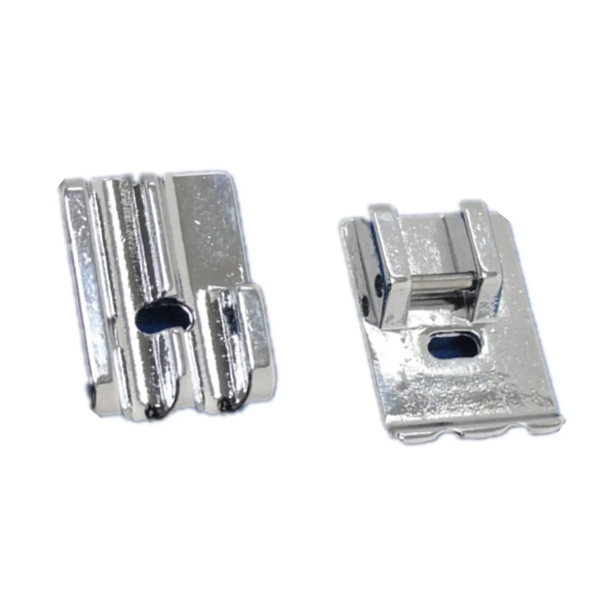 

2Pcs Piping Presser /16Inch Durable Metal Sewing Machine Hemming Tape Multifunction Piping Foot Low Shank
