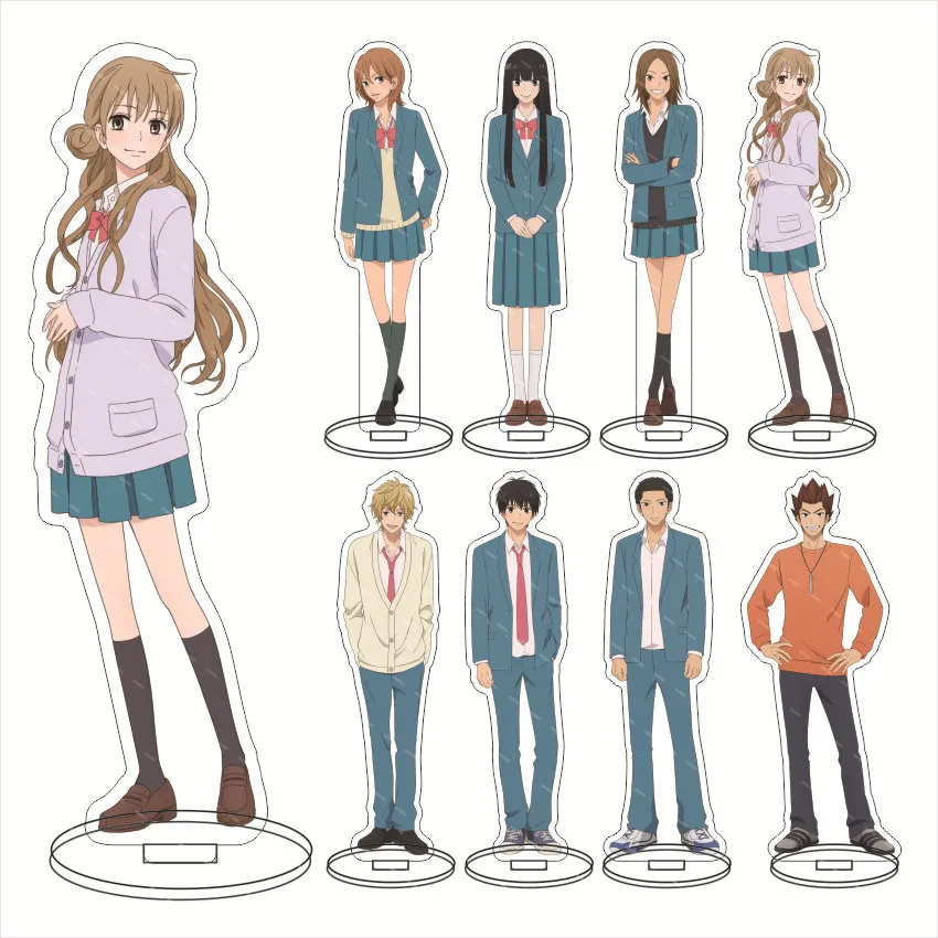 Anime News Really want to tell You Kimi ni Todoke: From Me to You acrylic big stand brand display KEY CHAIN