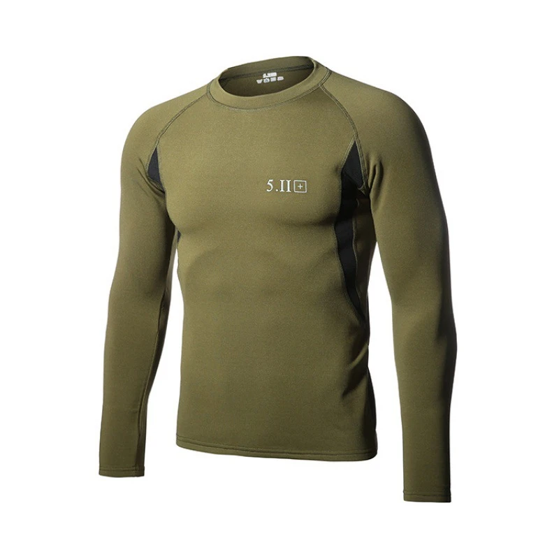 Thermal Underwear Men Winter Inner Wear Clothes Thermo Pajamas Tight Elastic Fitness Base Layer