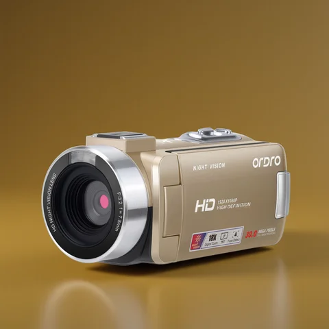 ORDRO Vintage Digital Camera Full HD 1080P Infrared Night Vision Video Camcorder Home Use Cheap Vlogging Camara