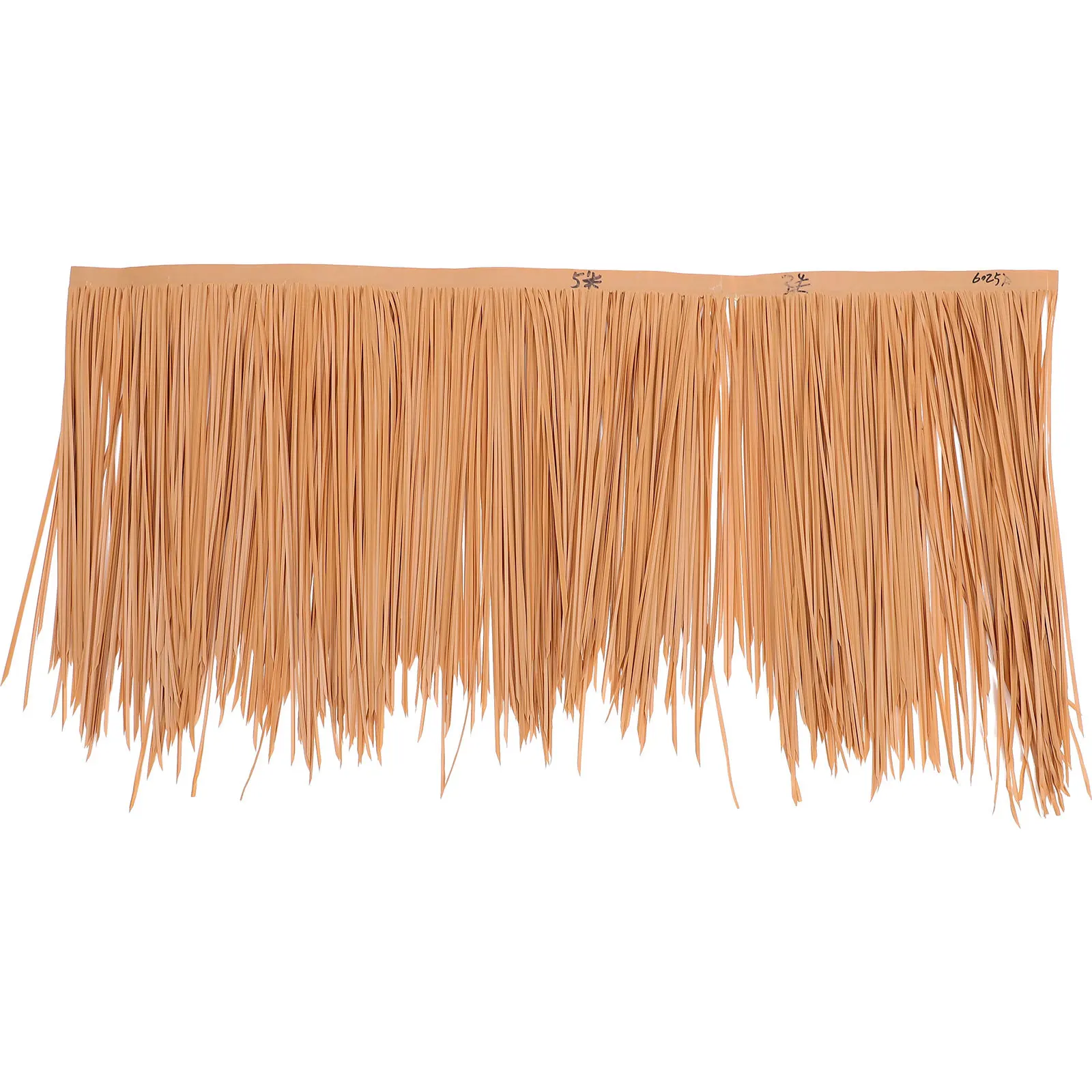 내화성 인조 짚 지붕 내구성 플라스틱 소재 자연색 장식용 정원 초가지붕 허수아비 의상용