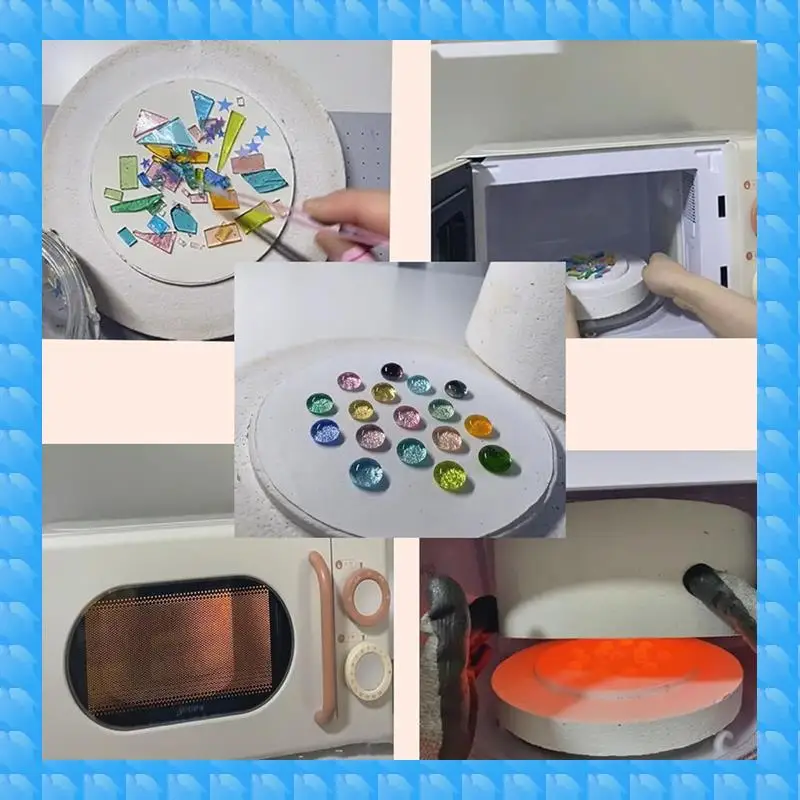 ETRT Microwave Kiln For Clay Pottery - For Artists And Hobbyists, Easy And Efficient  Firing Solution Small