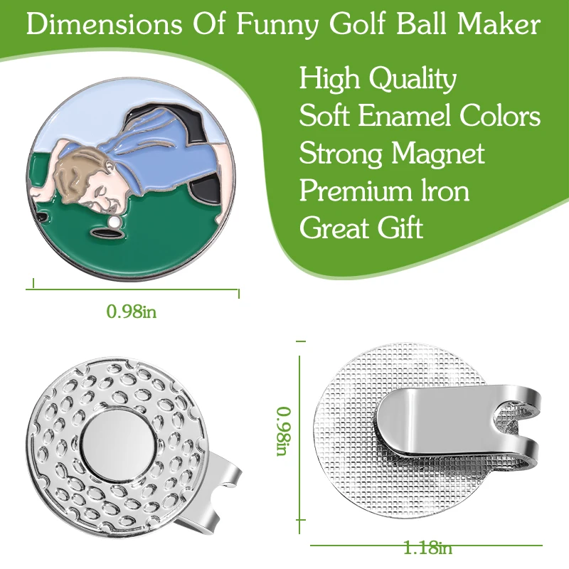 Thumbnail 2 - #8 New Golf Ball Markers Arrivals