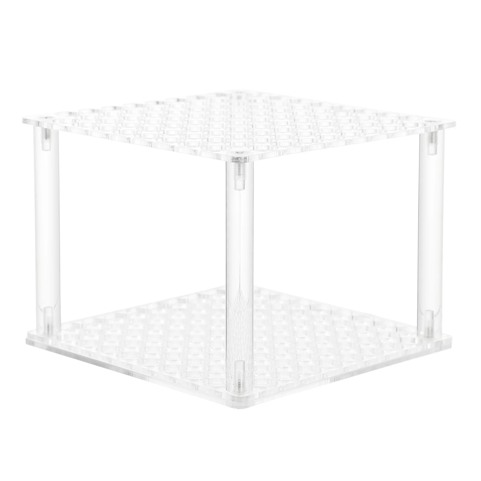 

Transparent Acrylic Pen Holder Multi-Hole Pencil Storage Rack Desktop Organizer Ballpoint Pen Display Stand