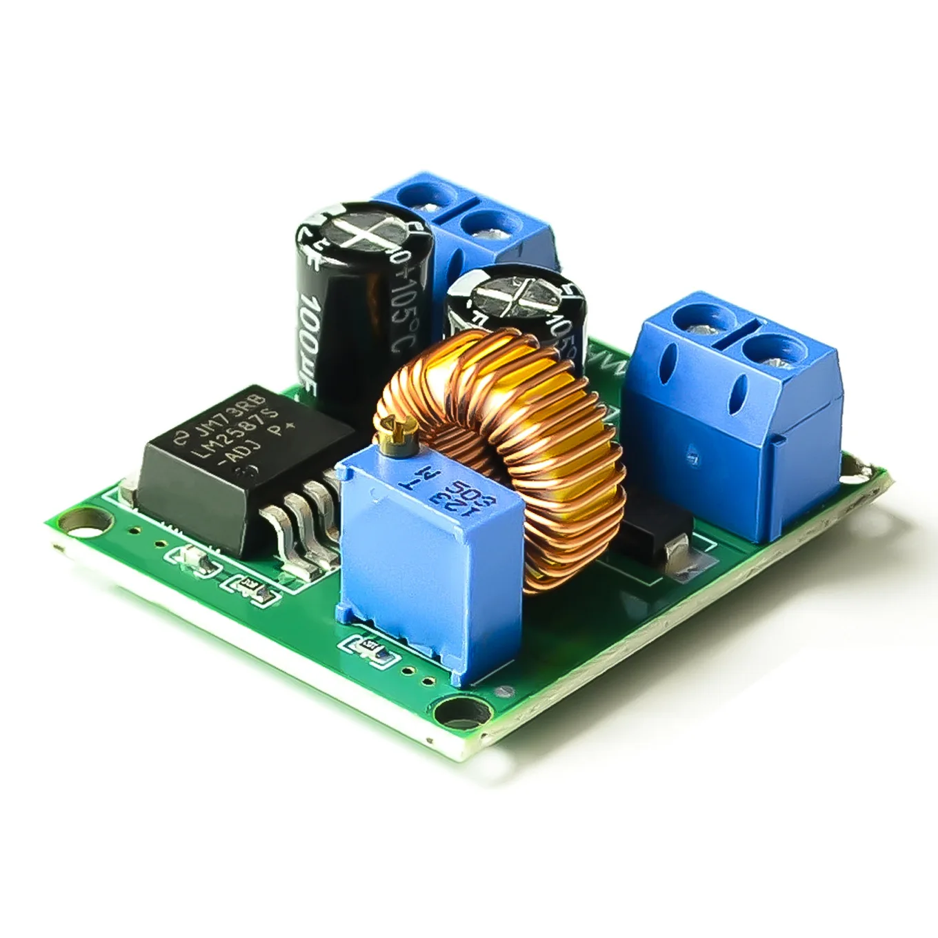 DC Einstellbares Boost-Modul LM2587 Hochleistungs-Boost- und Spannungsregler-Leiterplatte – 3V5V12V bis 19V24V30V36V – Detail 2