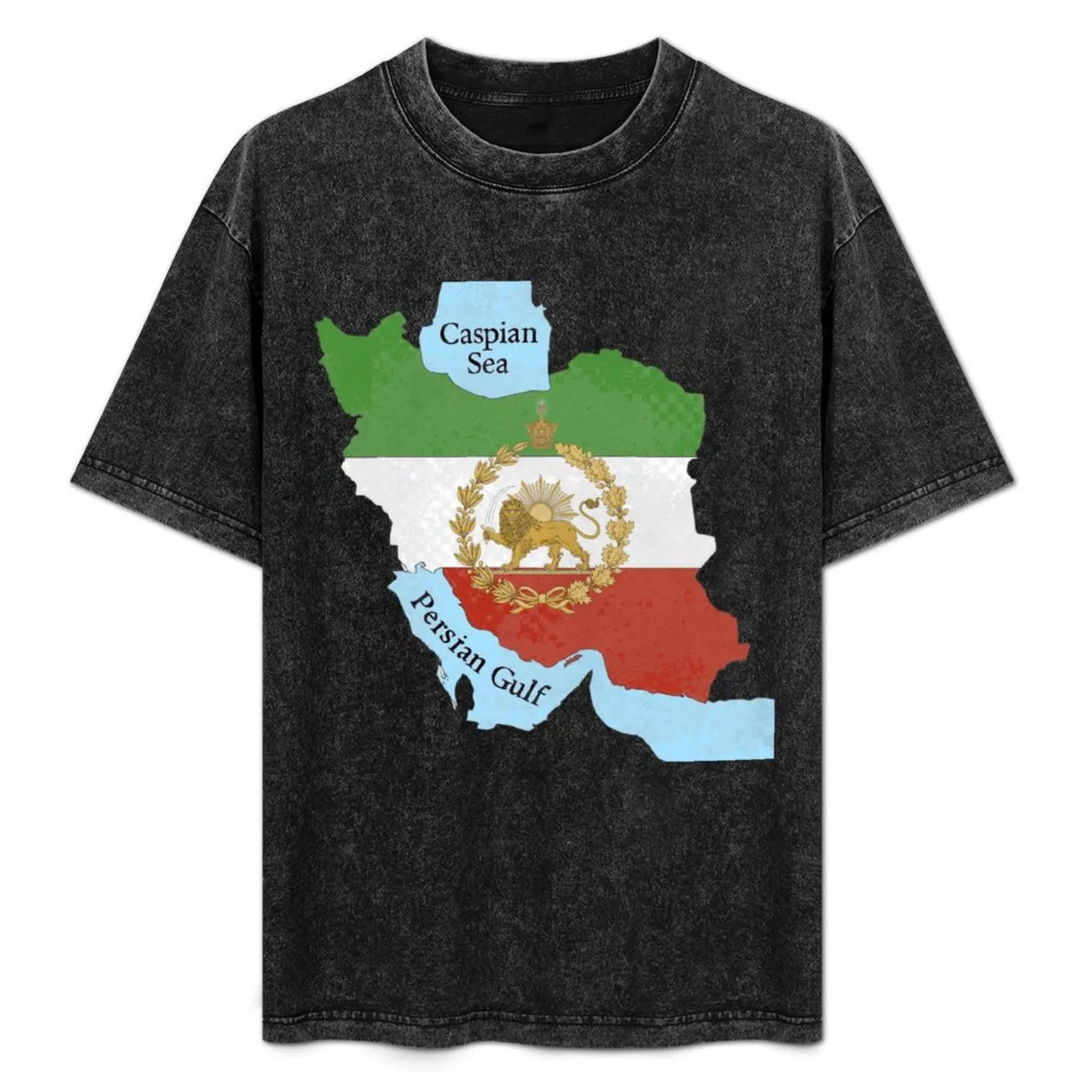 Iranian Flag T-Shirt see Muscles through Ripped T-Shirt Iran in all sizes