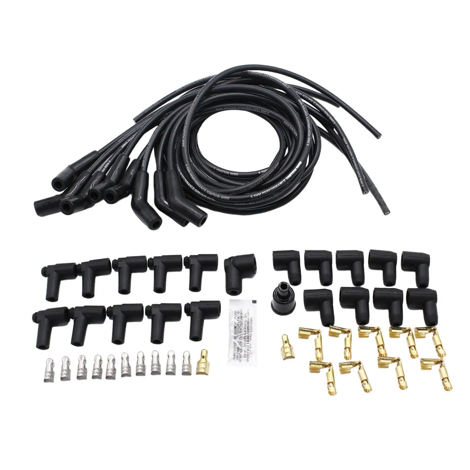 8.5mm Replaces Spare Parts Professional Spark Plug Wires for Chevy