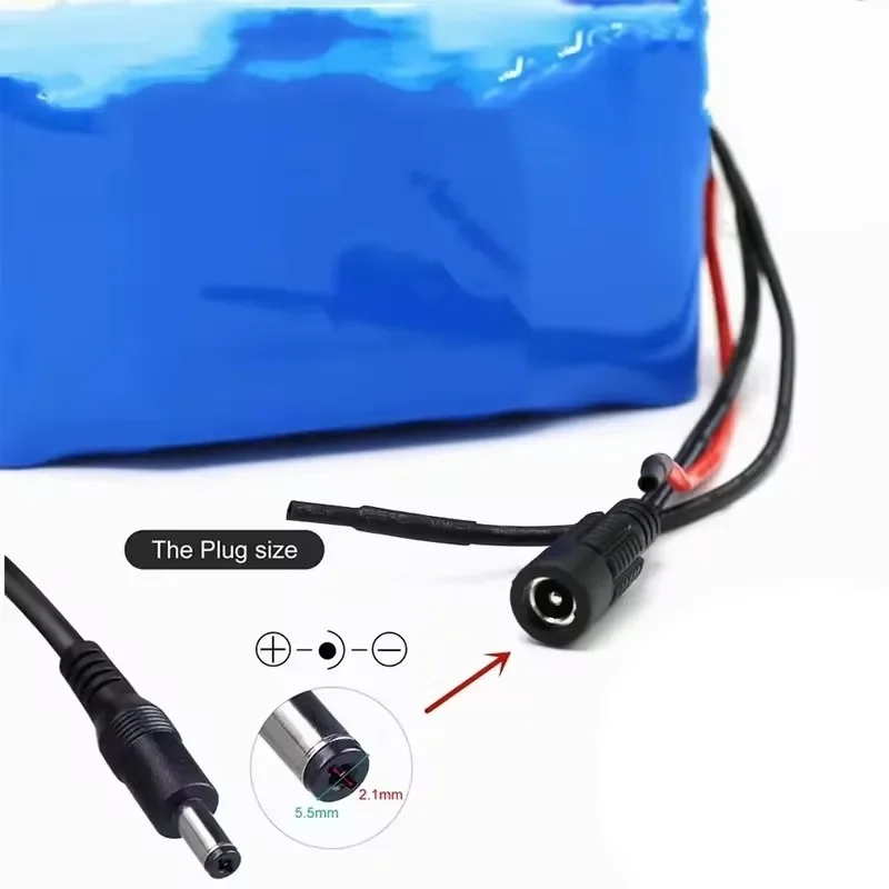 Rechargeable Lithium-Ion Battery Pack 40000mAh 29.4V New 7S3P Configuration with Charger 18650 Cells for Electronics