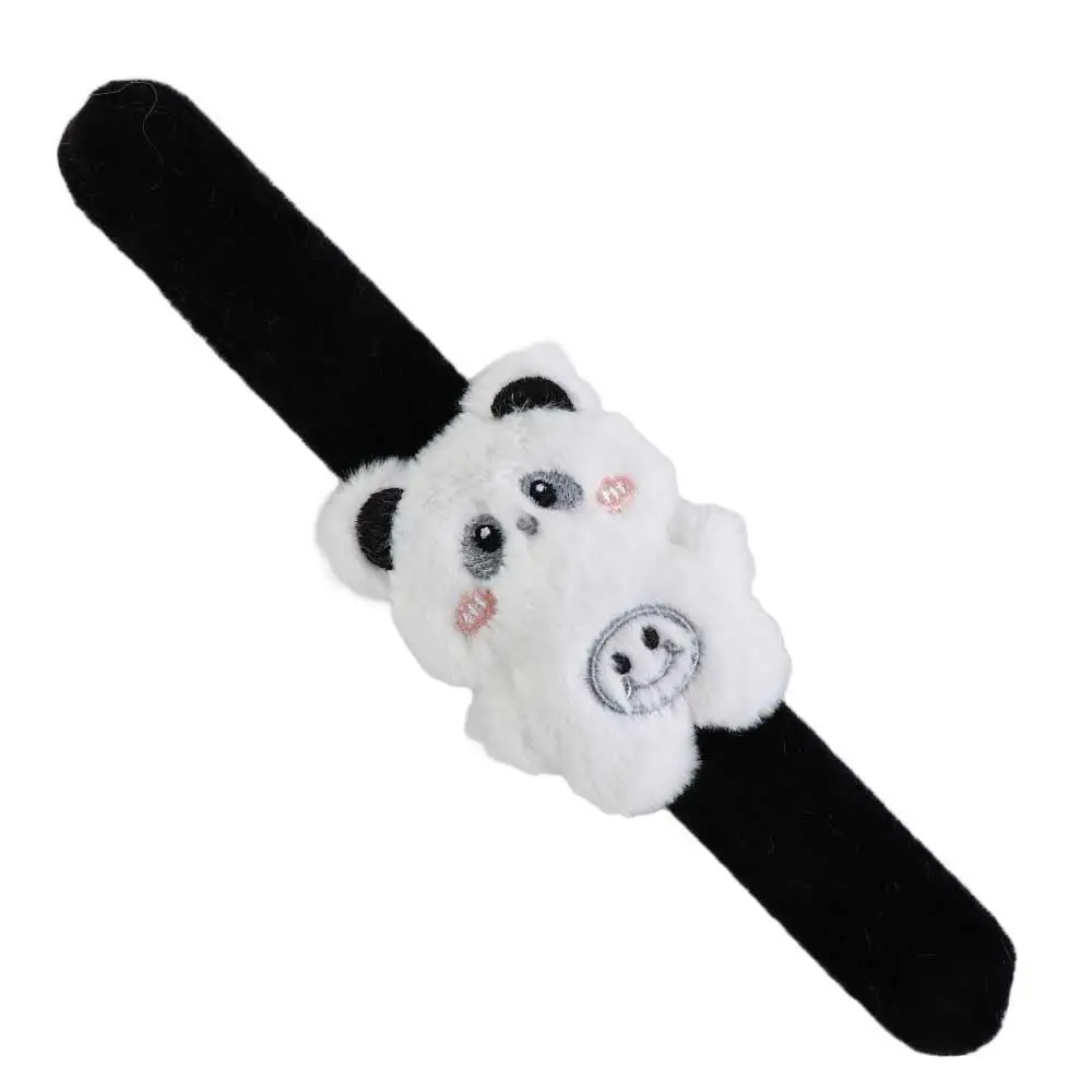 

with Clap Circle Panda Bracelet Plush Toy Bear Rabbit Plushies Animals Plush Bracelet Toy Panda Frog Soft