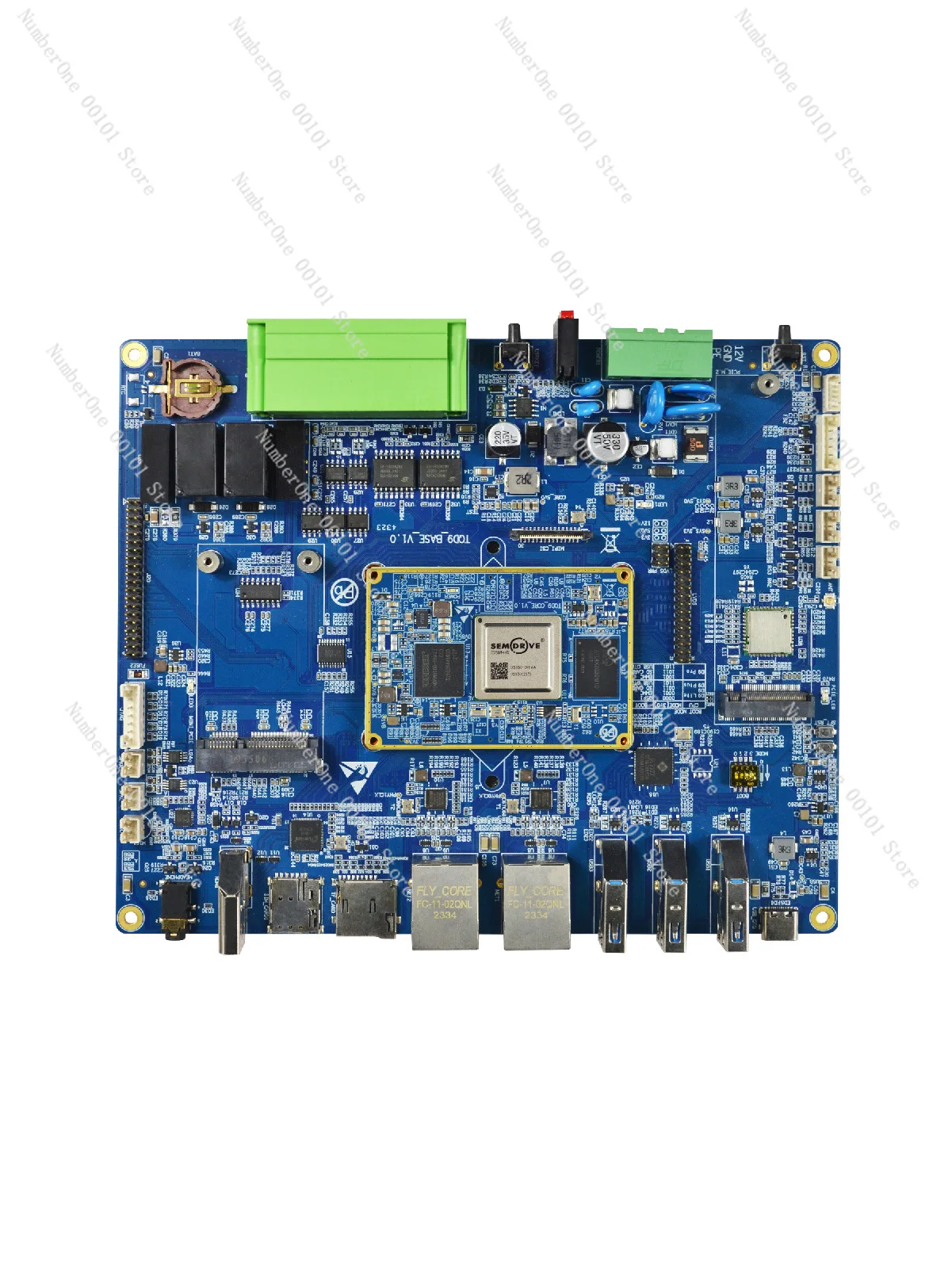 Domestic D9 car grade industrial grade development board D9350 core board Cortex-A55 industrial control board