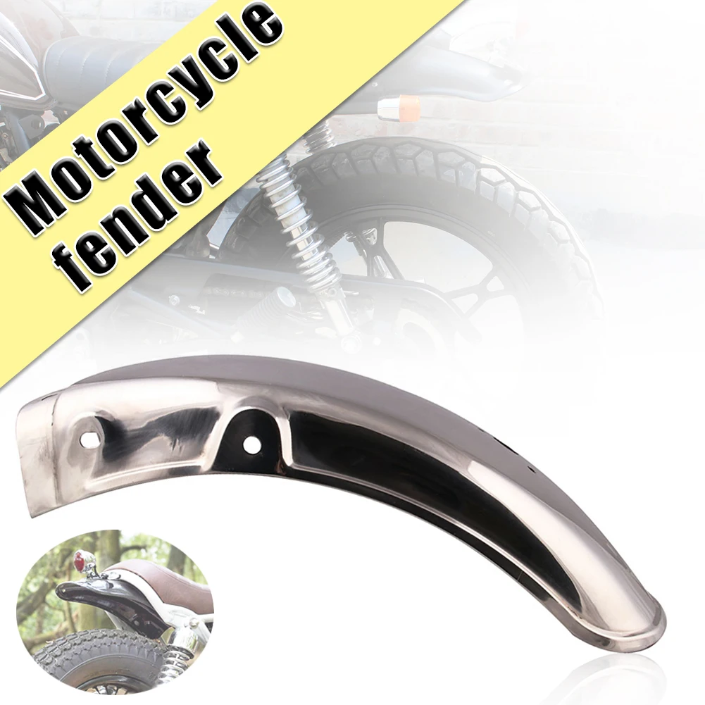 Hot Sale Motorcycle Rear Fender Stainless Steel Not Easy to Fall Off Wear-resistant Mudguard for Suzuki GN125 GN250 Parts