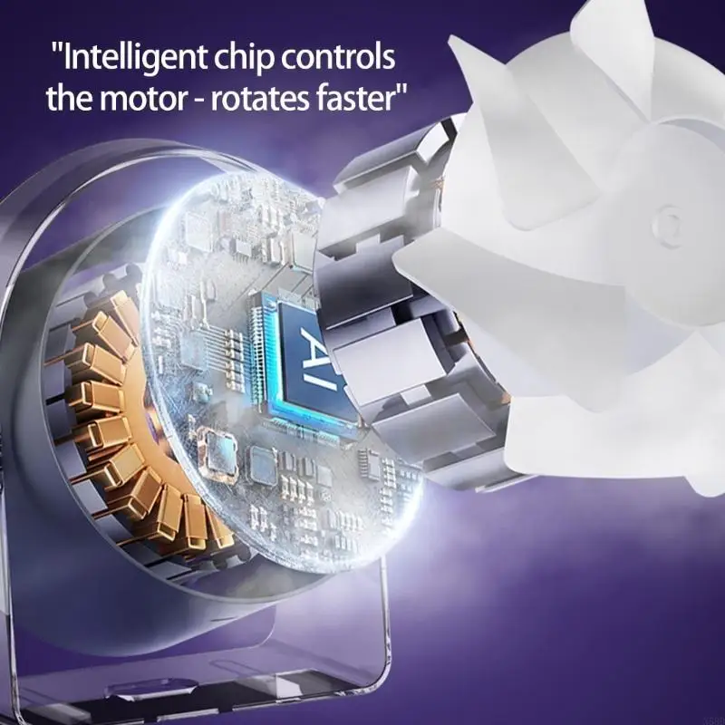 

Безопасное дизайнерский дизайн настольный вентилятор USB Регаментируемая система охлаждения abs texture n58d