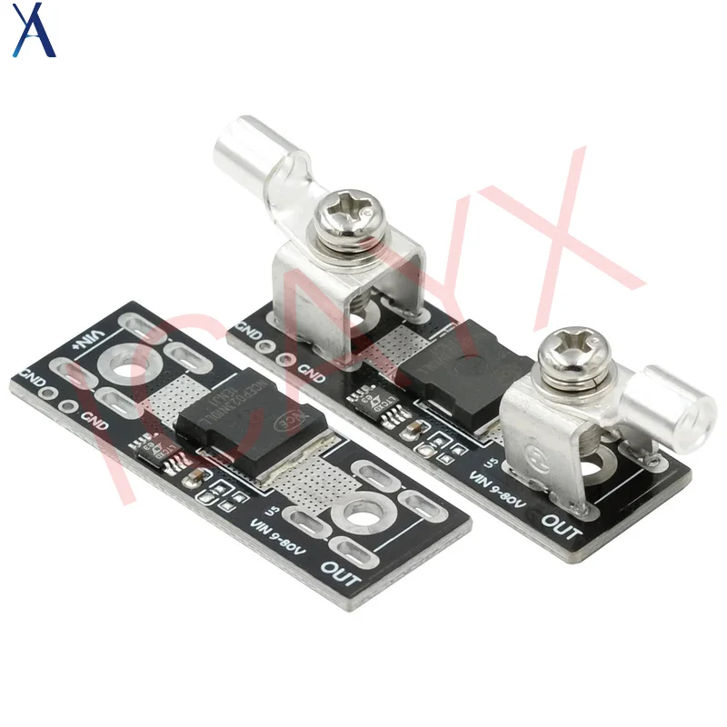 

9-80V 50A High Current Ideal Diode Module Solar Anti-reverse Charging Current Protection with Binding Post
