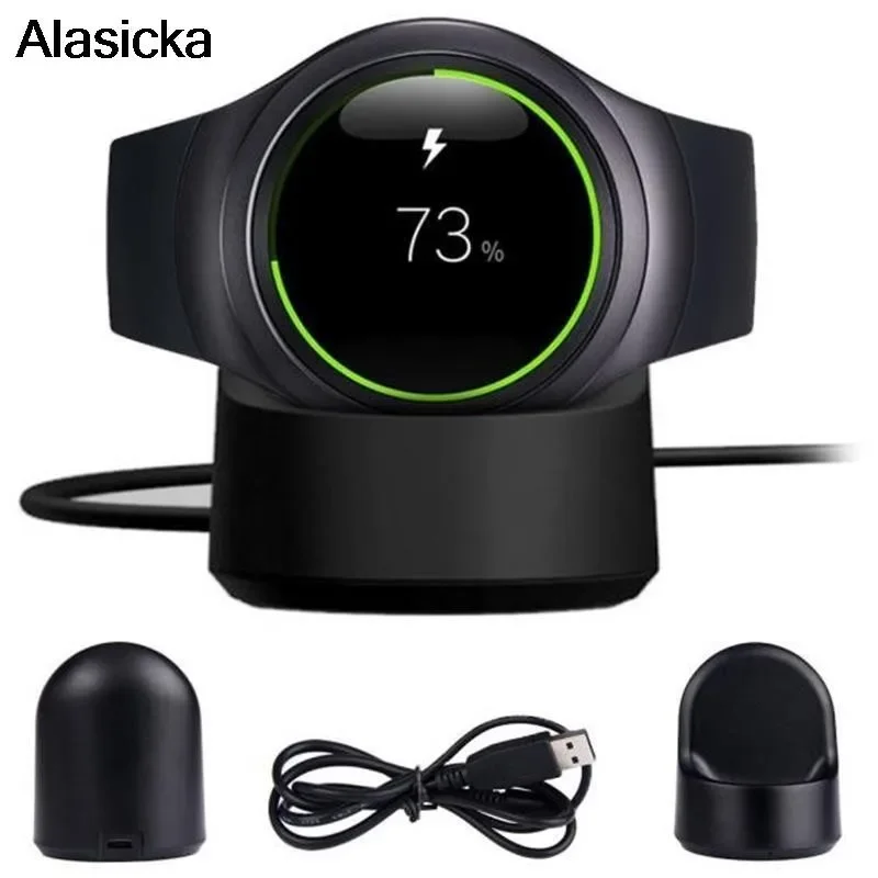 Fast Charger Dock for Samsung Gear S4 S3/S2 Frontier Classic Smart Watch Charge for Samsung Galaxy Watch S2/S3 46mm/42mm