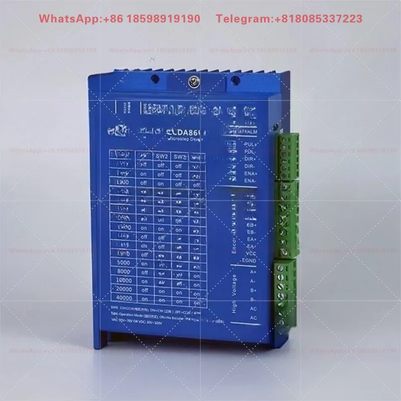 Suitable for 2-phase NEMA 24 NEMA 34 series/LCDA86H DC closed-loop stepper motor driver