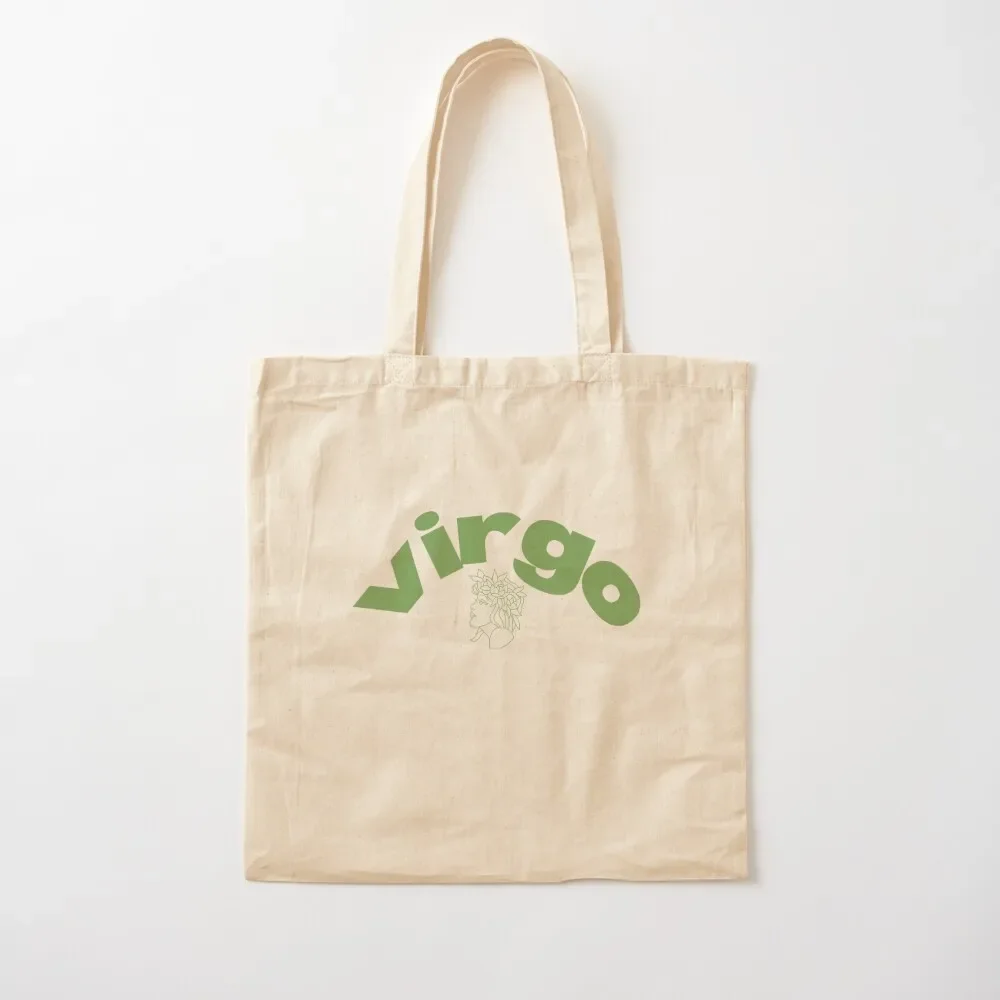 

Virgo zodiac logo Tote Bag tote bag custom hand bag