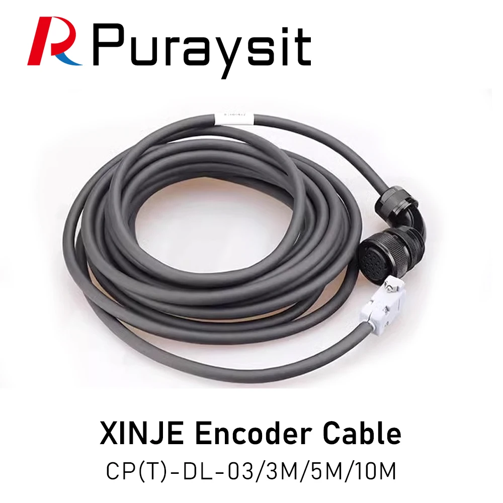 

XINJE Servo Motor Cable Encoder Cable CP(T)-DL-03 CP(T)-DL-05 CP(T)-DL-08 CP(T)-DL-10 for DS2/DS3/ DS3L Servo Driver