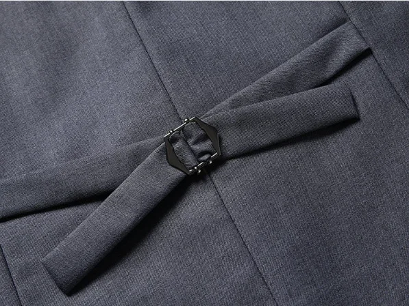 2026 Hochwertiger Herrenanzug in Unifarbe für Smart Casual Business, Hochzeit, Bankett, Bräutigam, Trauzeuge, Modetrend – Detail 10