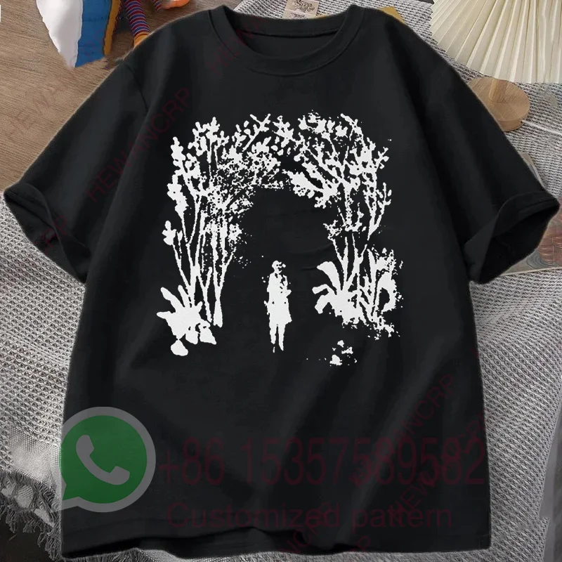 Abstract Painting T-shirt Men's Tracksuit O-neck Short-sleeved Tops Summer Casual Pullover Sportswear Cotton Fashion Streetwear