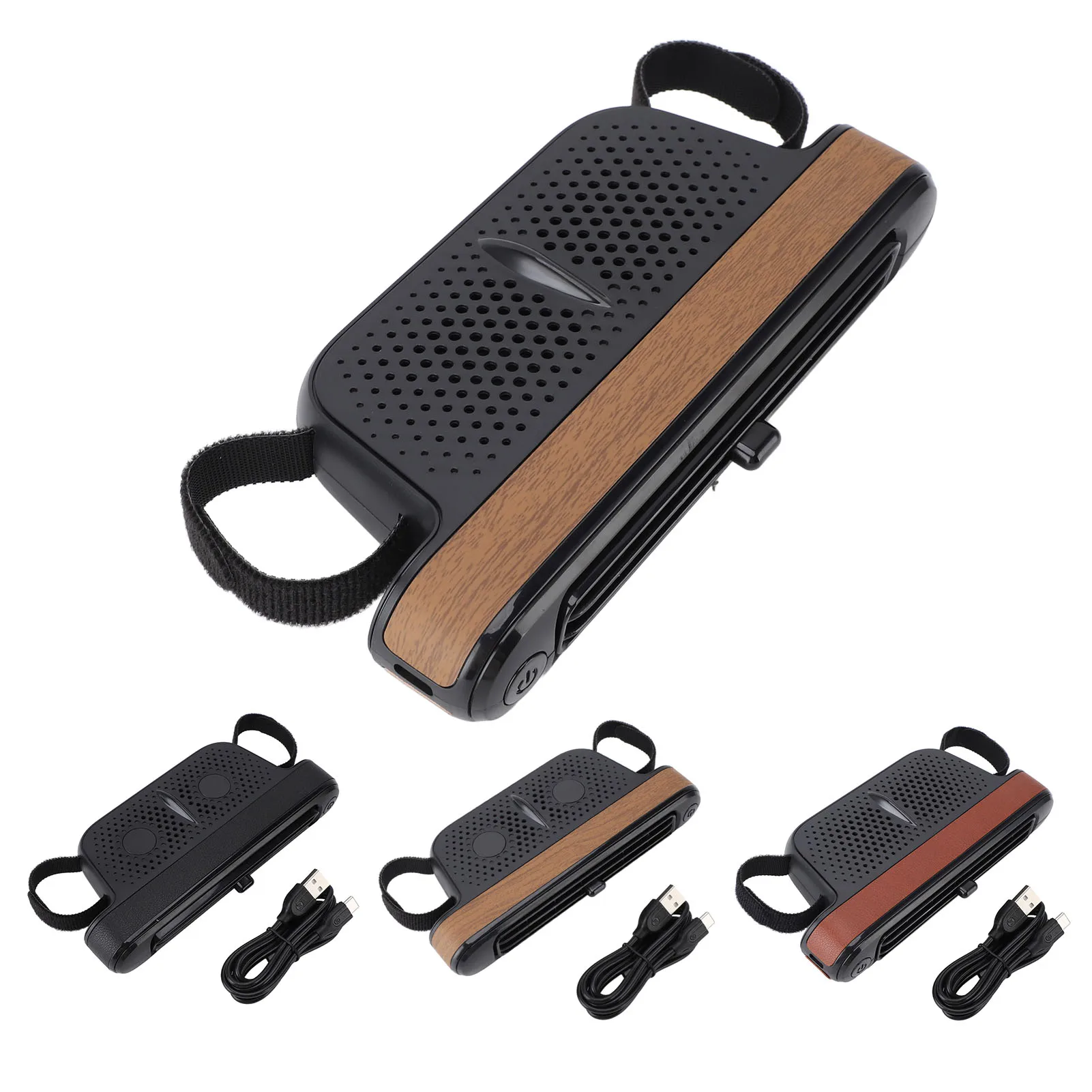 مروحة المقعد الخلفي للسيارة مروحة مقعد السيارة مروحة مقعد السيارة 3 سرعات الرياح منخفضة الضوضاء قوية مزدوجة التوربينات مروحة تبريد السيارة للمقعد الخلفي للمركبة