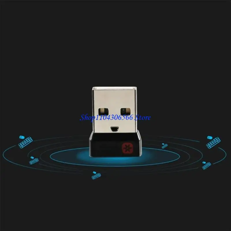 

02DD New USB Receiver 6 Channel Unifying Adapter for M905 M325 M585 M510 M705 Mouse Keyboard USB Adapter