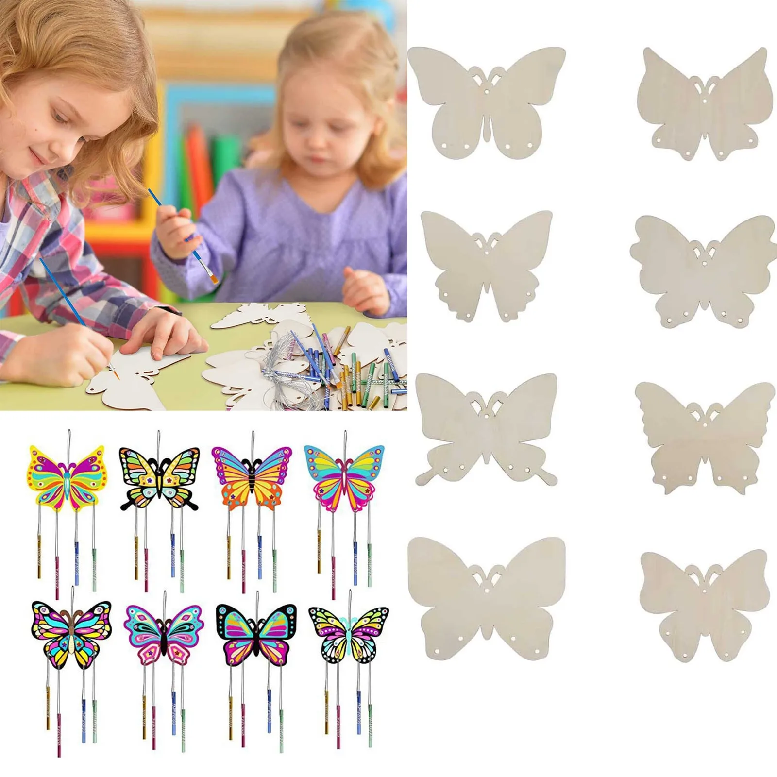 borboleta-artesanato-inacabado-fatias-de-madeira-ornamentos-para-criancas-wind-chimes-home-decor-kids-diy-pintura-presentes-2d-8pcs