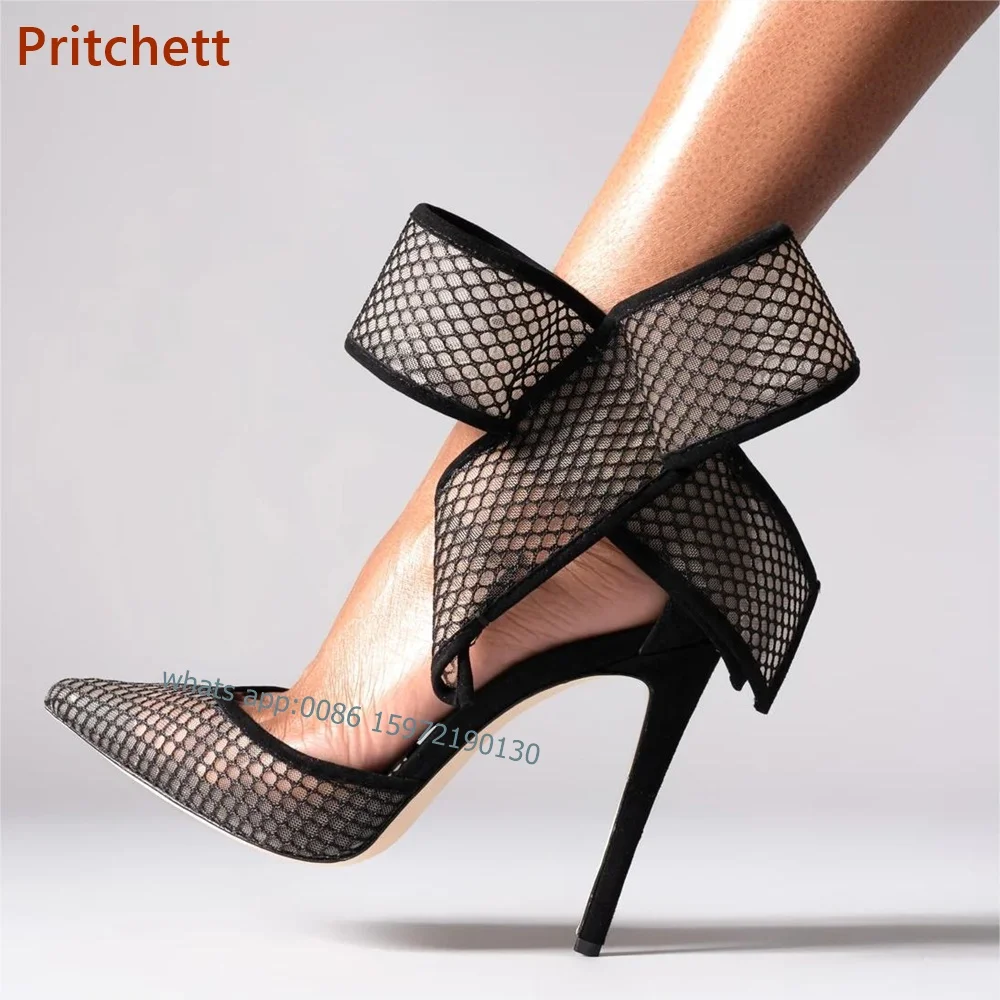 

Plaid Pointy Toe Stiletto Pumps Bows Buckle Strap High Heel Dress Sandals Black Pink Wedding Slingback Shoes Summer Newest Sexy
