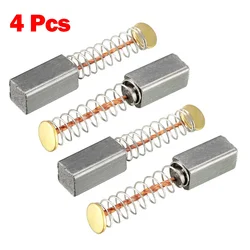 4pcs Carbon Brush For Electric Motors Electric Hammer Angle Grinder Graphite Brushes Replacement Power Tool 10x5x5mm