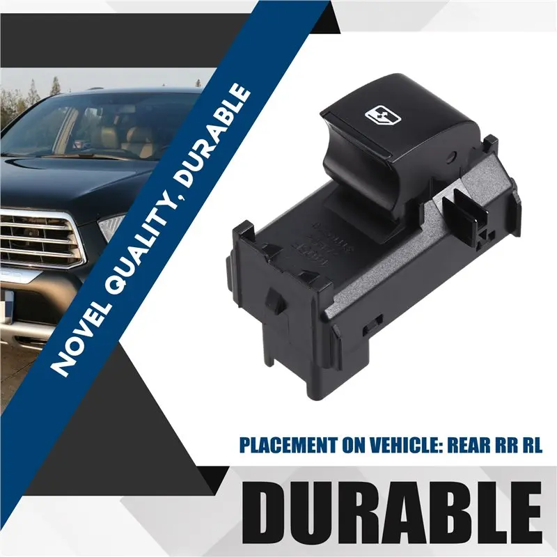 Power Window Switch Assembly 84810-0E050 2PCS For Toyota Highlander 15-20 Camry 11-17 Rear Window Lift Button 848100E050 - view 3