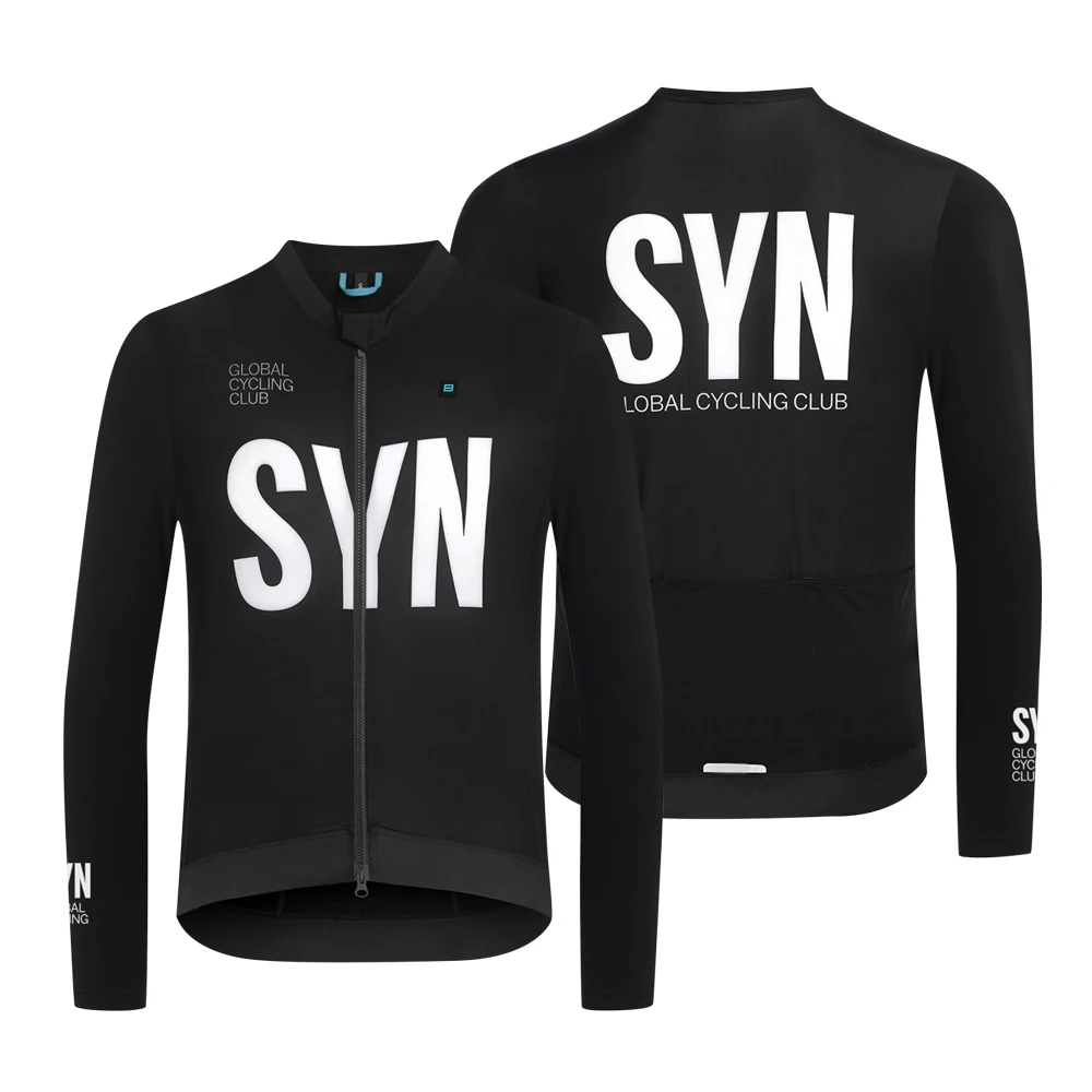 

Мужской велосипедный трикотаж с длинным рукавом SYN Pro MTB, дорожные велосипедные рубашки, дышащая одежда для велоспорта, велосипедный трикотаж Maillot Ciclismo Hombre