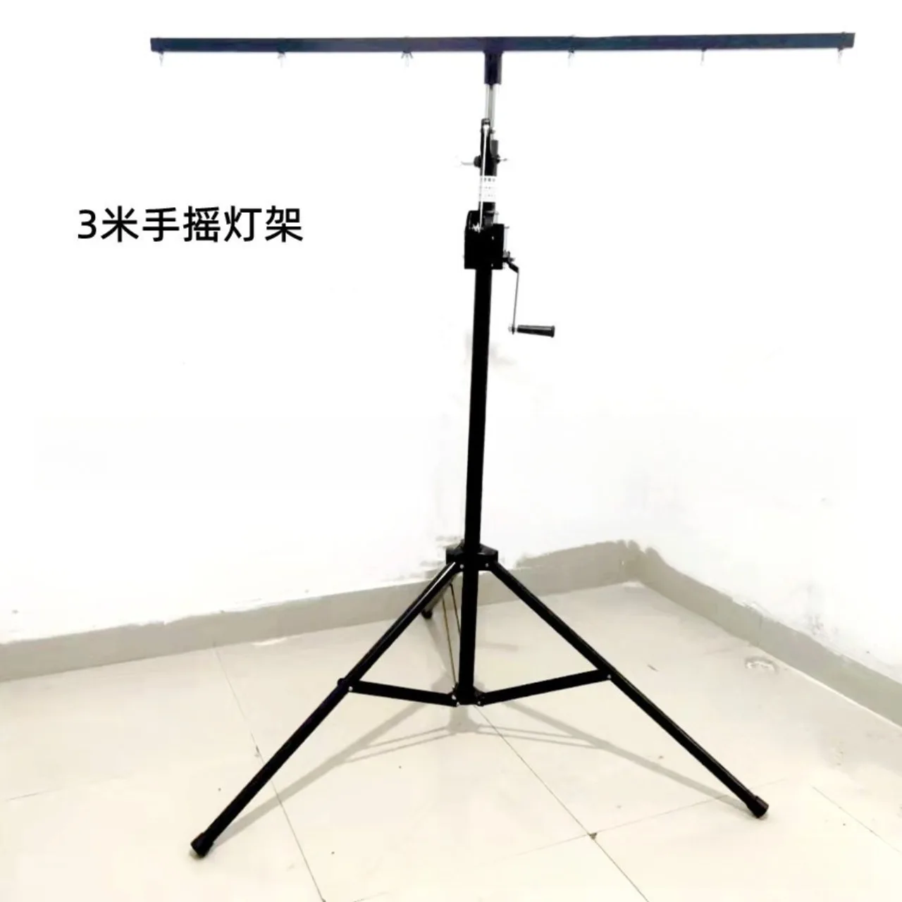 Thickened Adjustable Hand Crank Tripod Stand Mobile Stage Light Bracket For Wedding Show Par Surface Lamp Support Rack
