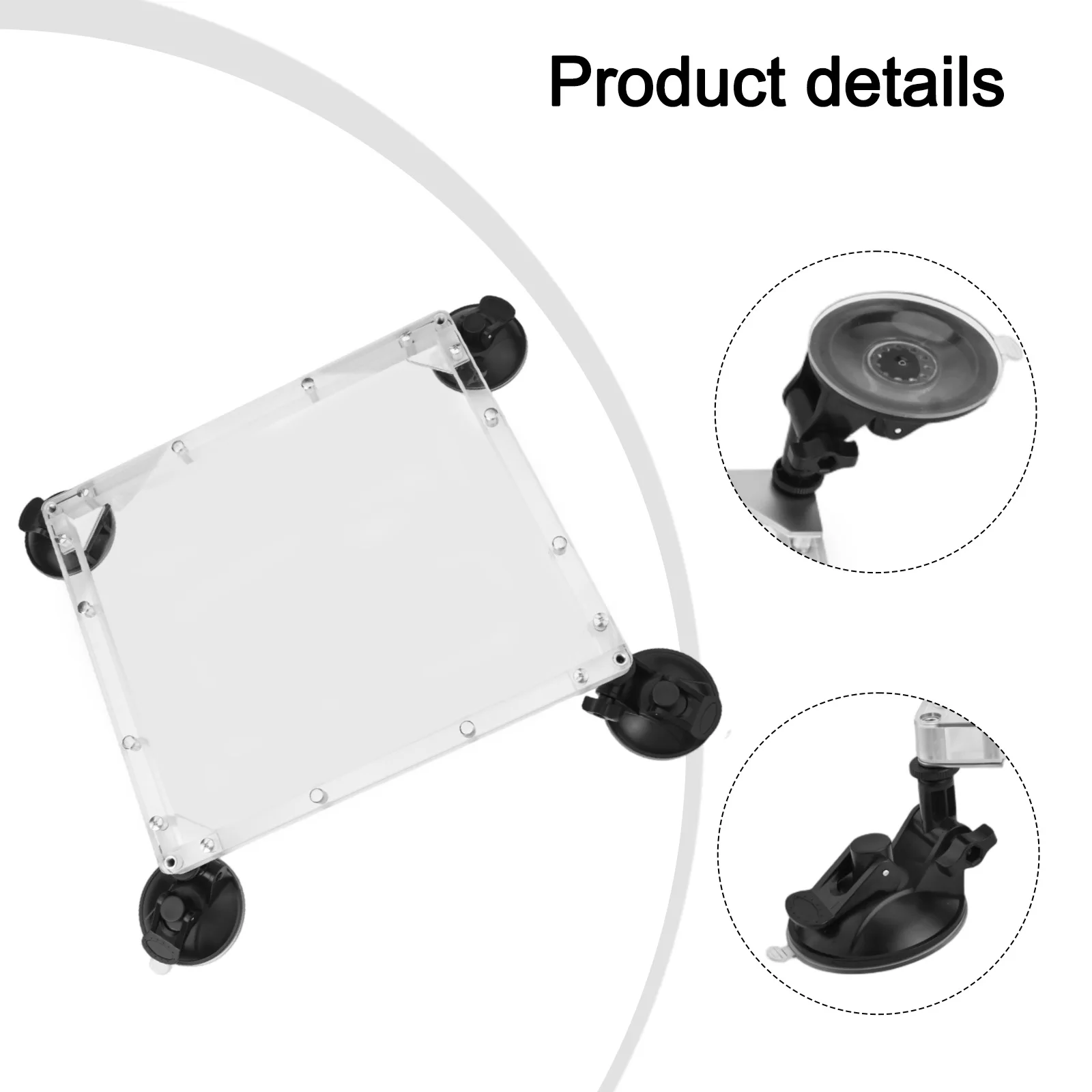 Car Use White Car Suction Cup Adjustable Position For Optimal Signal Suction Cup Easy To Use Practical Reliability
