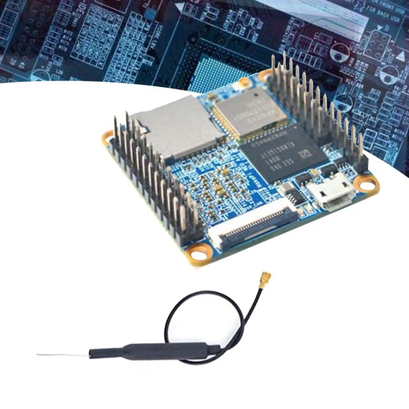 For Nanopi NEO Air Allwinner H3 512MB+8GB EMMC Wifi+Bluetooth Ubuntucore Ultra Small IOT Development Board With Antenna Kits