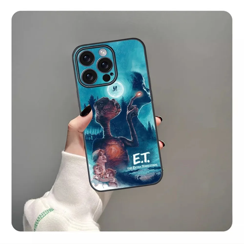 E.T. the Extra-Terrestrial Phone Case For iPhone 16 15 14 13 12 11 PRO MAX PLUS Mini TPU Soft to Skin-friendly case