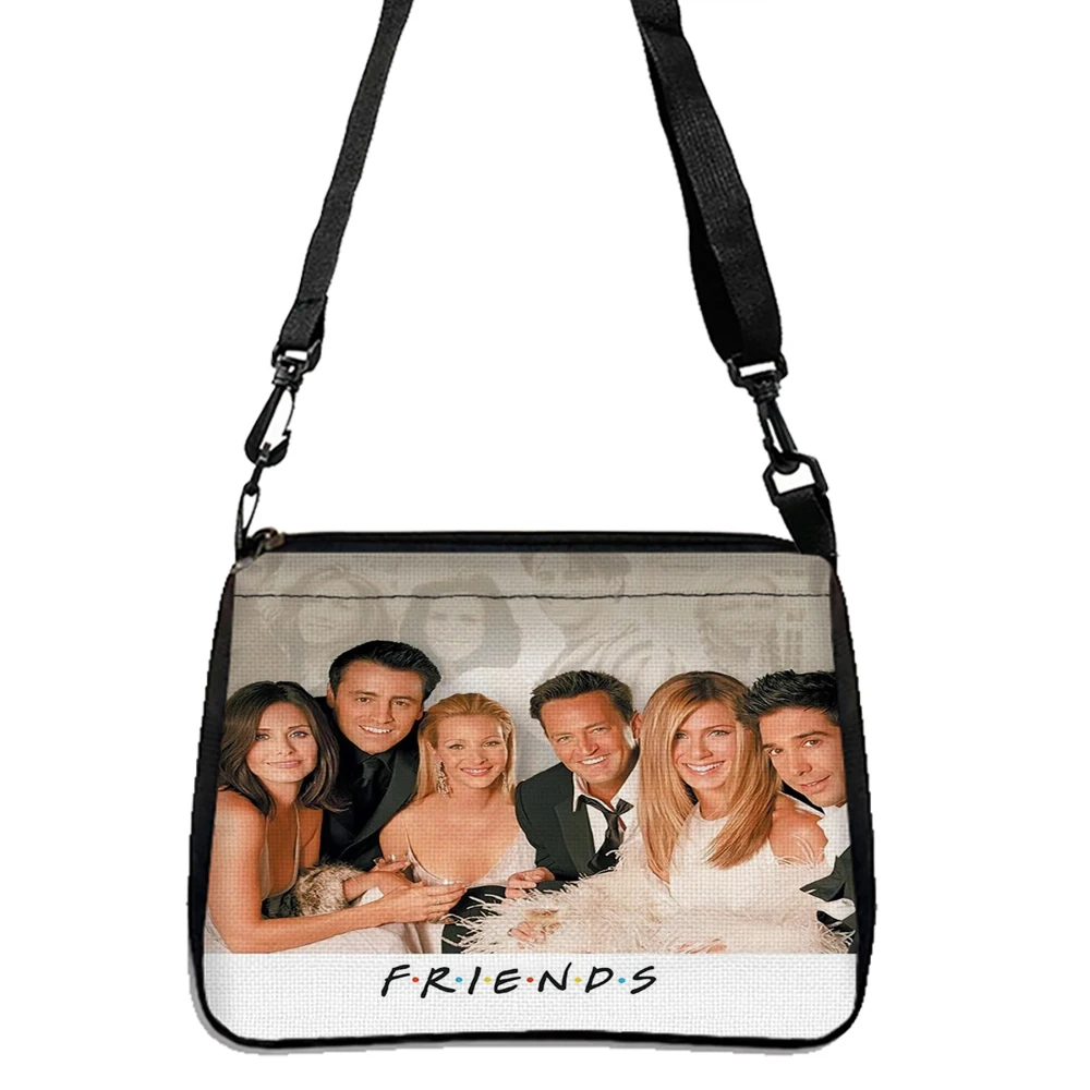 Friends TV Student Handbag, Large Capacity Shoulder Bag, Reusable For Daily Commuting 5.23