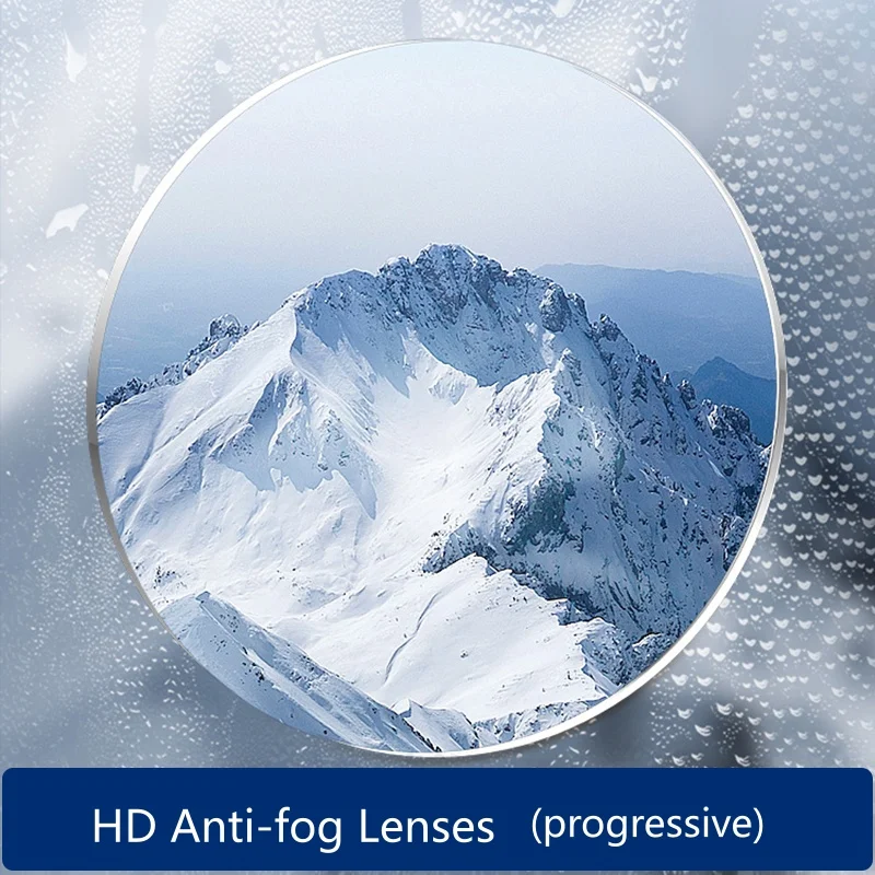 Anti Fog Lens 1.56/1.61/1.67 Prescription Optic MR-8 Lenses Myopia Hyperopia Cold Outdoor Anti-smog Fogging Blue Light Glasses