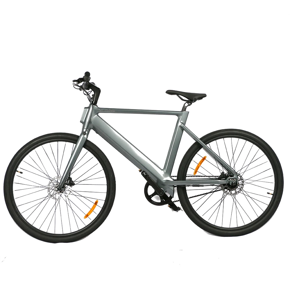 Elegant Belt Drive Road Ebike Perfectly Designed for Effortless Acceleration 350W Motor Power Quiet Efficiency Position on Frame