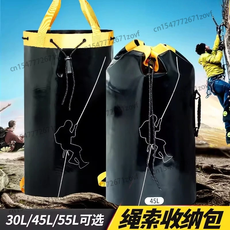 Outdoor Rock Climbing Rope Bag Cave Exploration Rescue Adventure Equipment Bag Canyon Drainage Backpack Rope Storage