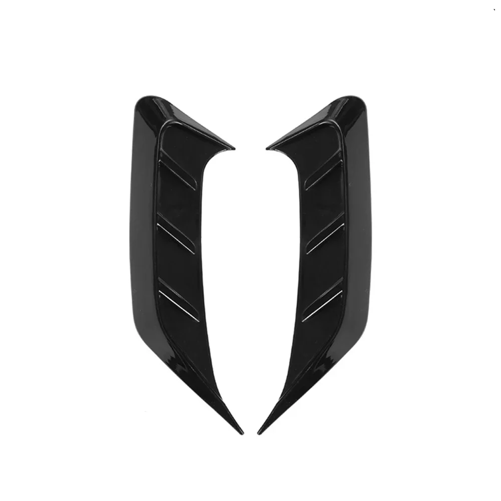 Paar Auto Hinten Rücklicht Augenbraue Dekorative Abdeckung Trim Aufkleber Für Audi A4L 2017-2021 Glänzend Schwarz/Kohlefaser