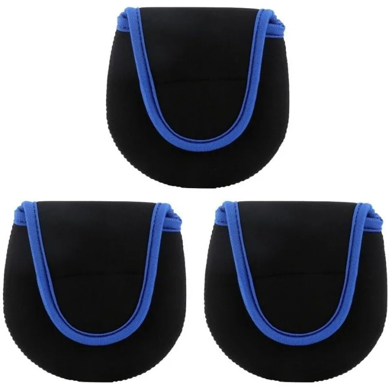 Fishing Reel Protective Case Fabric Holder for Baitcaster and Fishing Reels Multi Compatibility Shock-resistant Design