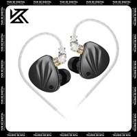 KZ Krila Wired Earphone HIFI 1DD+1BA High-end Tunable Balanced Armature In-ear Earbuds Customized Pc Gaming Accessories Gifts