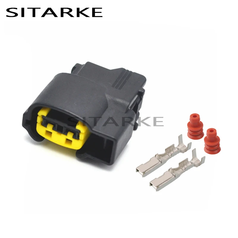 5 Sets Molex Connector 2 Pin Auto Plug Waterproof Automotive Wire Harness Cable Socket 49093-0211 For KIA HYUNDAI