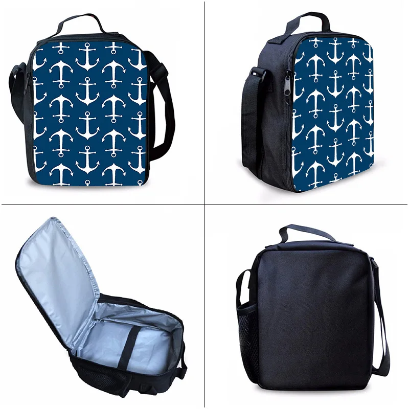 Trendy Popular Novelty hook 3D Print 3pcs/Set Student School Bags Laptop Daypack Backpack Crossbody Lunch bag Pencil Case